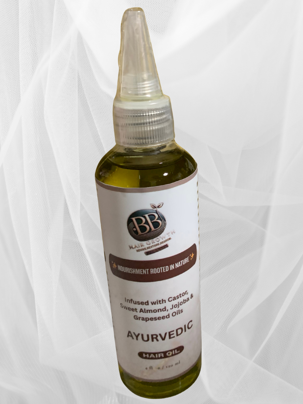 BB Hair Growth natural hair growth oil for healthy scalp
